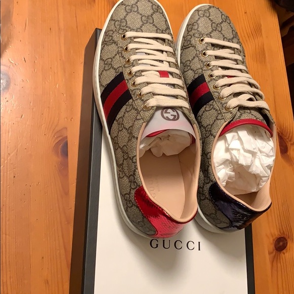 Gucci Shoes - New Gucci GG low tops.